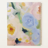 Planificateur floral abstrait doux (Dos)