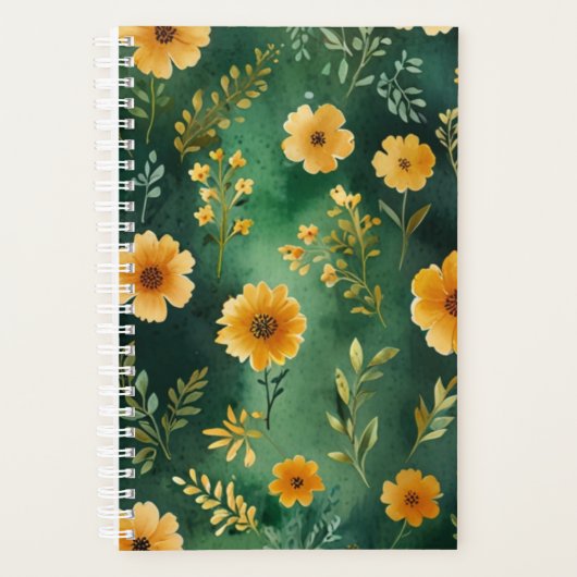 Planificateur Floral en Fleur (Devant)