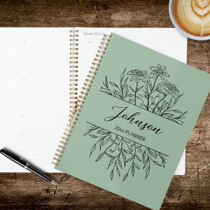 Planificateur Floral Esquisse