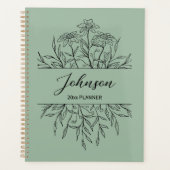 Planificateur Floral Esquisse (Devant)