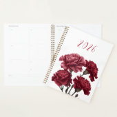 Planificateur Floral Lady 2026 (Devant avec enveloppe)