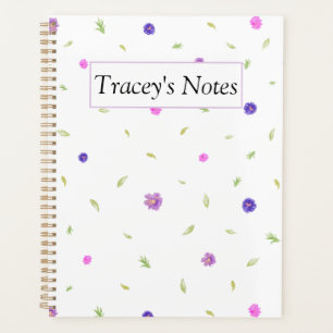 Planificateur floral minimal - Cadeau de Noël pers