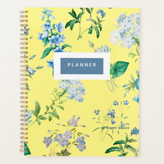 Planificateur Floral Moderne (Devant)