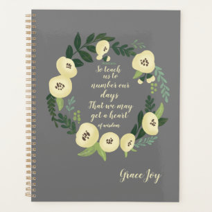 Planificateur Floral Moderne