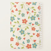Planificateur Floral motif (Dos)
