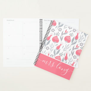 Planificateur Floral pour Enseignant