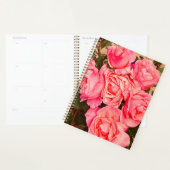 Planificateur Floral rose (Devant avec enveloppe)