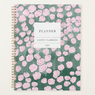 Planificateur Floral Rose Fantaisiste