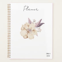 Planificateur floral simple