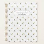 Planificateur Floral vintage (Devant)