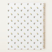 Planificateur Floral vintage (Dos)
