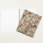 Planificateur floral William Morris (Devant avec enveloppe)