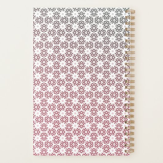 Planificateur fluide motif (Dos)