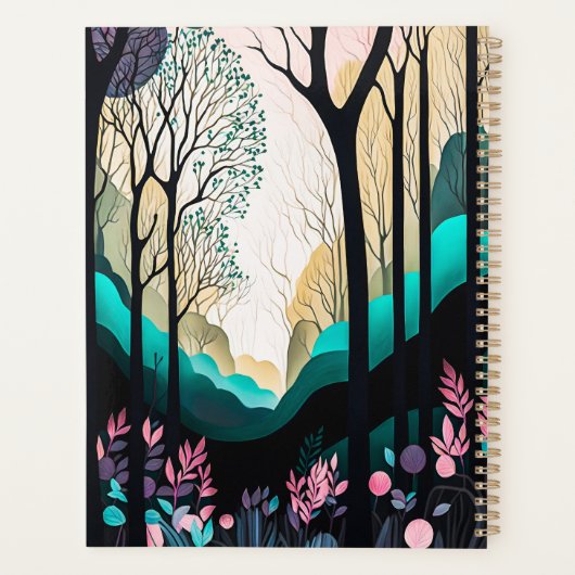 Planificateur forestier Abstrait (Dos)