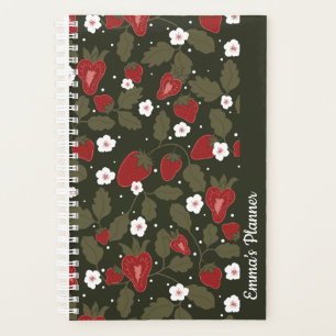 Planificateur fraise   planificateur mignon person