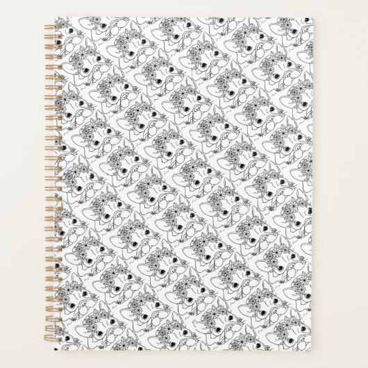 PLANIFICATEUR FRANÇAIS MOIS/Hebdomadaire 81/2 x 11 (Devant)