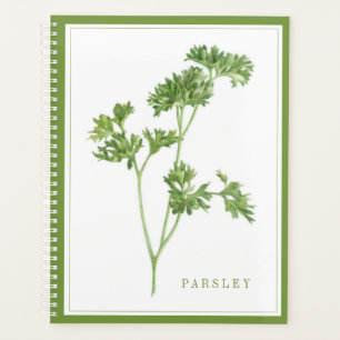 Planificateur FRESH PARSLEY 8,5x11 / Vert