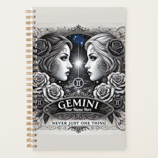 Planificateur Gemini "Jamais qu'une seule chose" (Devant)