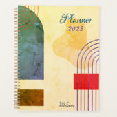 Planificateur géométrique et blob 2024 (Devant)