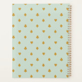 Planificateur géométrique Pastel Spring (Dos)