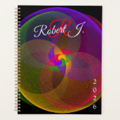 Planificateur Géométrique Spirale à Mélange de Cou (Devant)