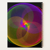 Planificateur Géométrique Spirale à Mélange de Cou (Dos)