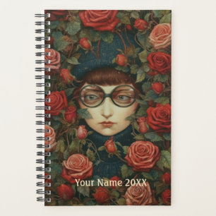 Planificateur Girl et Red Roses
