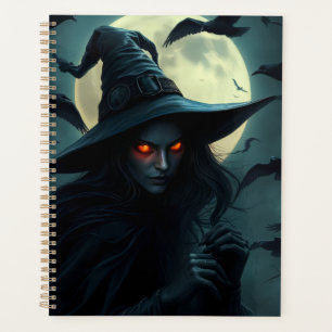 Planificateur Halloween de Sorcière Sombre Esthé