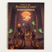 Planificateur Halloween égyptien (Devant)