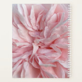 Planificateur hebdomadaire avec couverture florale (Dos)