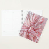 Planificateur hebdomadaire avec couverture florale (Devant avec enveloppe)