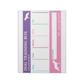 Planificateur hebdomadaire Bloc-notes Chien de Ber (Tourné)