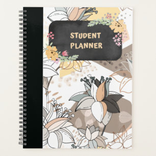 PLANIFICATEUR HEBDOMADAIRE FLORAL