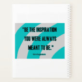 Planificateur Inspiration Standard (Dos)