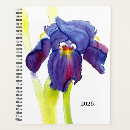 Planificateur Iris Violet (Devant)