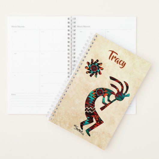 Planificateur Kokopelli Sud-Ouest (Devant avec enveloppe)