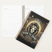 Planificateur Leo "Born to Shine" (Devant avec enveloppe)