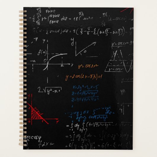 Planificateur mathématiques (Devant)