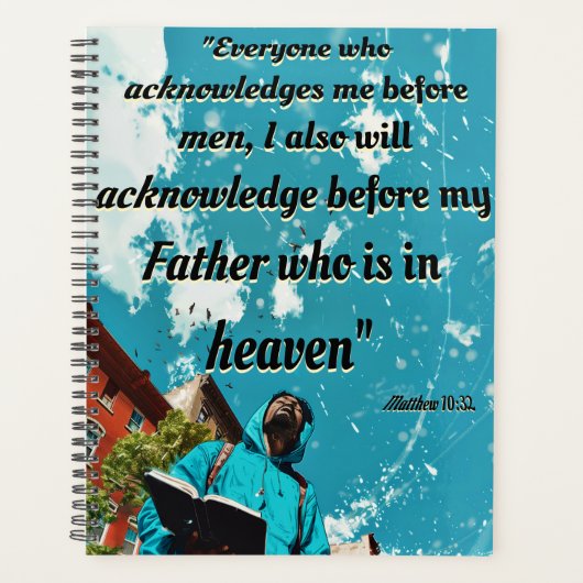 Planificateur Matthew 10:32 (Devant)