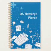 Planificateur mensuel de thème Médicale (Devant)