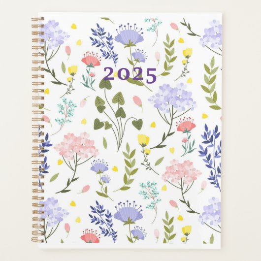 Planificateur mensuel hebdomadaire 2025 (Devant)