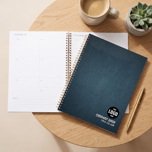 Planificateur minimaliste personnalisé avec logo d