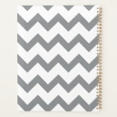 Planificateur minimaliste Zigzag moderne (Dos)