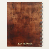 Planificateur modèle Personnalisez Tout Le Texte E (Dos)