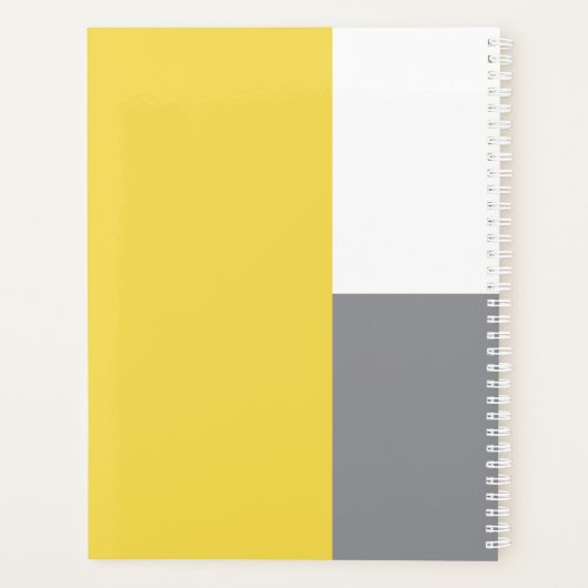 Planificateur moderne Monogram (Dos)