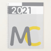 Planificateur moderne Monogram (Devant)