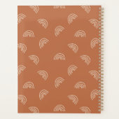 Planificateur modulaire personnalisé pour un Boho  (Dos)