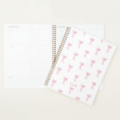 Planificateur monogramme de petit cou rose (Devant avec enveloppe)