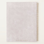 Planificateur motif 3 (Dos)