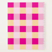 Planificateur Motif Checkerboard (Dos)